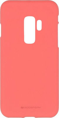 Mercury Soft Feeling Silicone Back Cover Pink (Galaxy S9+)