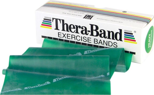 Thera-Band Еластичен Колан За Фитнес Труден Зелен 5.5m 1.5m