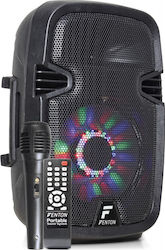 Fenton Karaoke Speaker With Wired Microphone FT8LED Fenton Karaoke Speaker With Wired Microphone FT8LED