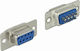 DeLock Converter Serial male to Serial female Silver 1pcs 65882