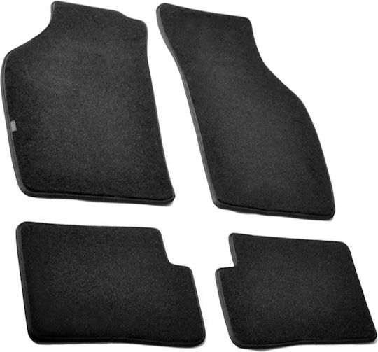Lampa Set of Front and Rear Mats 4pcs for Lancia Ypsilon Black