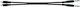 Proel Kabel 2x 6,3mm Stecker - 2x RCA-Stecker 3m Schwarz (BULK555LU3)