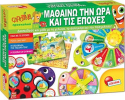 Real Fun Toys Μαθαίνω την Ώρα & τις Εποχές Lehrspielzeug Zeitmessung Lernen für 3-6 Jahre