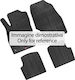 Lampa Set of Front and Rear Mats 4pcs Tray Type for Renault Espace Black