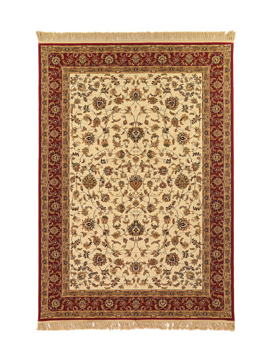 Royal Carpet 8349 Rug Rectangular with Fringes Sherazad Ivory