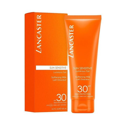 Lancaster Слънцезащитен Крем За Тяло Sun Sensitive Luminous Tan SPF30 125мл
