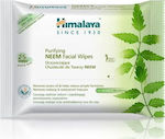 Himalaya Wellness Purifying Neem Facial Wipes Pads Cleansing Face 25pcs