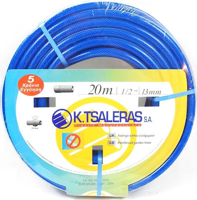 Tsaleras Λάστιχο Bewässerung Blue Plex 1/2" 20m