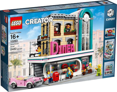 Lego Creator Expert Downtown Diner for 16+ Years Old