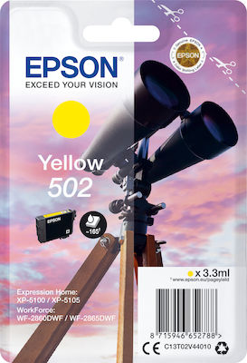 Epson 502 Cartuș de cerneală original pentru imprimante InkJet Galben (C13T02V44010)