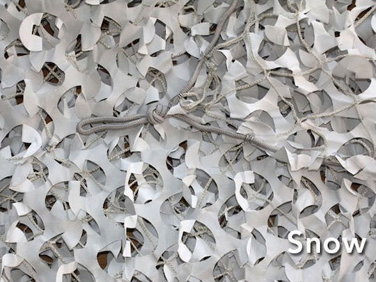 Camosystems Snow Rechteckig Tarnnetz Gray 3x6m