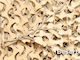 Camosystems Desert Rechteckig Tarnnetz Beige 3x6m