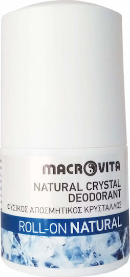 Macrovita Natural Αποσμητικός Κρύσταλλος σε Roll-On 50ml