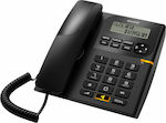 Alcatel Temporis 58 Ενσύρματο Τηλέφωνο Γραφείου Μαύρο