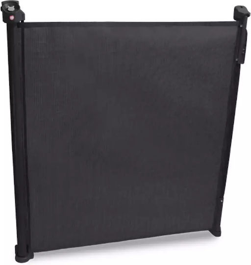 Lionelo Tulia Foldable Safety Gates made of Plastic in Black Color 140εκ. 1pcs