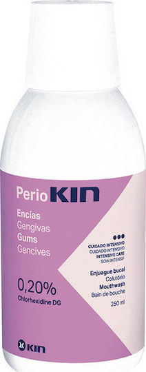 Kin Perio Kin Στοματικό Διάλυμα κατά της Πλάκας 250ml