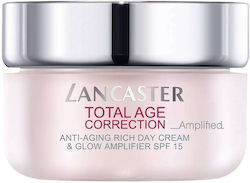 Lancaster Total Age Correction Αnti-aging & Blemishes Day Cream Suitable for Normal/Dry Skin with Vitamin C 15SPF 50ml