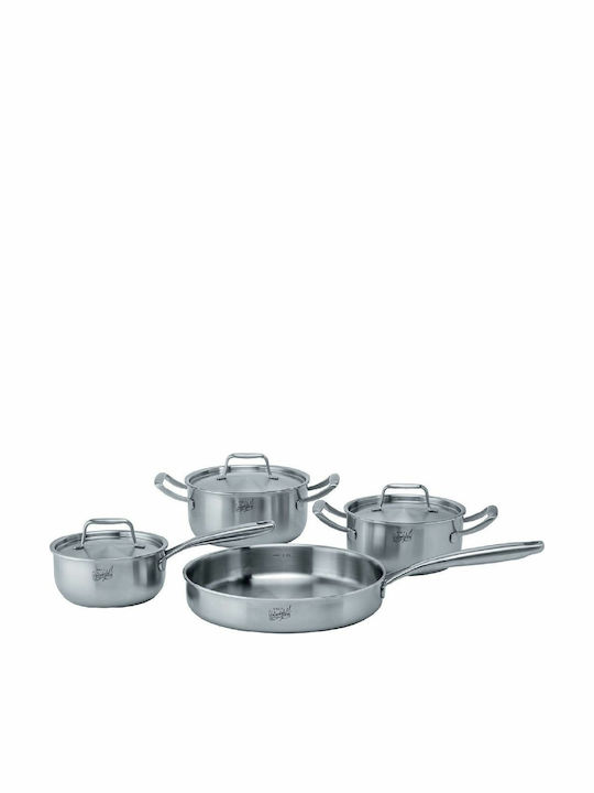 Franke Make It Wonderful Σετ Μαγειρικά Σκεύη από Ανοξείδωτο Ατσάλι 4τμχ