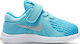 Nike Kids Sports Shoes Running Revolution 4 TD Turquoise