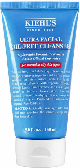 Kiehl's Ultra Facial Oil-free Cleanser Αφρός Αφαίρεσης Μακιγιάζ Προσώπου 150ml