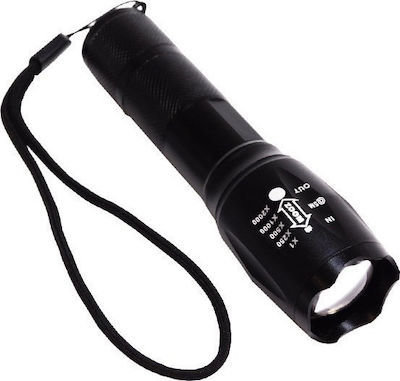 GloboStar Flashlight LED Waterproof IP44 with Maximum Brightness 1000lm