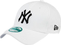 New Era 9Forty Leag Basic New York Yankees Bărbați Jockey Alb