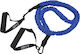 X-Treme Stores Latex High End 7x12x1250mm Gymtube Resistance Band Very Hard with Handles Blue