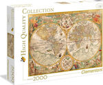 Ancient Map Puzzle 2D 2000 Pieces