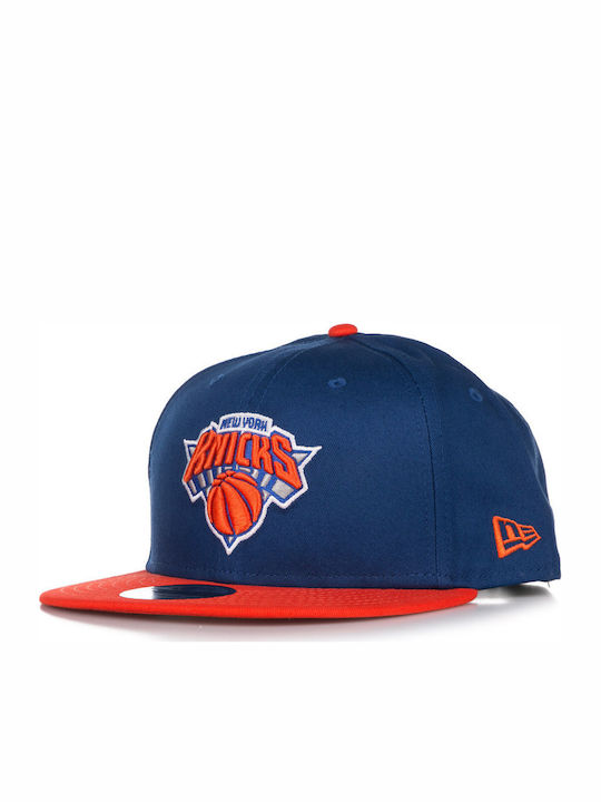 New Era NBA Team 9Fifty New York Knicks Jockey mit geradem Schirm Marineblau
