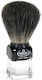 Omega 33175 Shaving Brush with Badger Hair Bristles Black