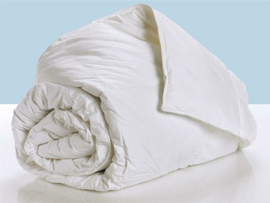 Palamaiki Duvet Single Down 160x240cm Aloe Vera Combo 2 White 300 GSMGsm 9 togs Togs
