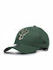 New Era League Milwaukee Bucks Jockey Grün