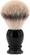 Muhle 35 K 256 Classic Silvertip Fibre Perie De Bărbierit Neagră Cu Păr Sintetic
