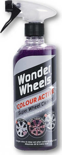 Wonder Wheels Colour Active Спрей Почистване за Дискове на Автомобил 600ml