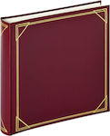 Walther Album Standard 100 Pages Suitable for Photos 10x15cm Wine Red 30x30cm