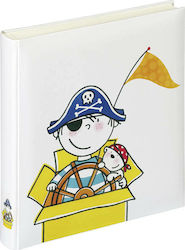 Walther Rice Paper Children Photo Album with 50 Pages White Pirate 28x30.5cm