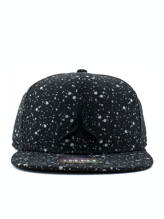 Speckle Men's Snapback Cap Black