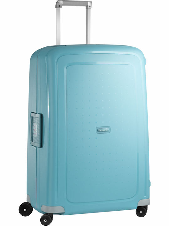 Samsonite S'cure Große Hartkoffer Türkis mit 4 ...