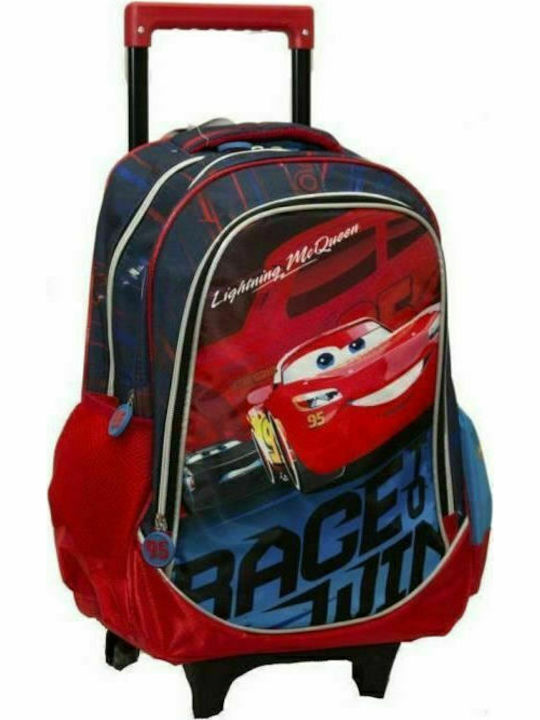 Gim Cars Speed School Bag Trolley Elementary, Elementary in Red color