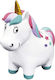 Moses Unicorn Copil Cutiuta de bani Plastic Alb 13x8x15cm