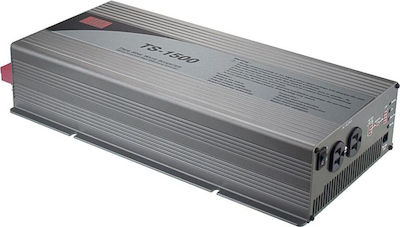 Mean Well TS-1500-248B Inverter Καθαρού Ημίτονου 1500W 48V Μονοφασικό