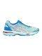 Gel-Cumulus 18 2A Γυναικεία Αθλητικά Παπούτσια Running Aqua Splash / White