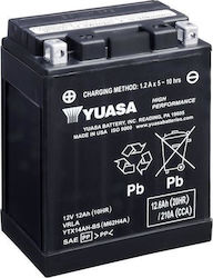 Yuasa Μπαταρία Μοτοσυκλέτας YTX14AH-BS με Χωρητικότητα 12.6Ah