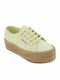 Superga 2790 Cotropew Women's Flatforms Sneakers Yellow