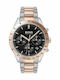 Boss Talent Herrenuhr 42mm Chronograph Batterie mit Rose Gold Metallarmband