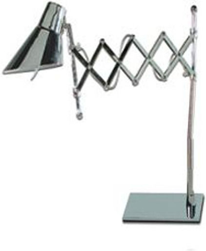 Zaros Metal Lampă de masă cu Abajur Argintiu și Bază