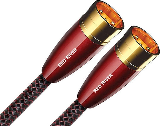 Audioquest Red River Кабел XLR мъжки - XLR мъжки Червен 0.75м