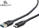 Cablexpert Regular USB 3.0 Cable USB-C male - USB-A male Μαύρο 0.5m (CCP-USB3-AMCM-0.5M)