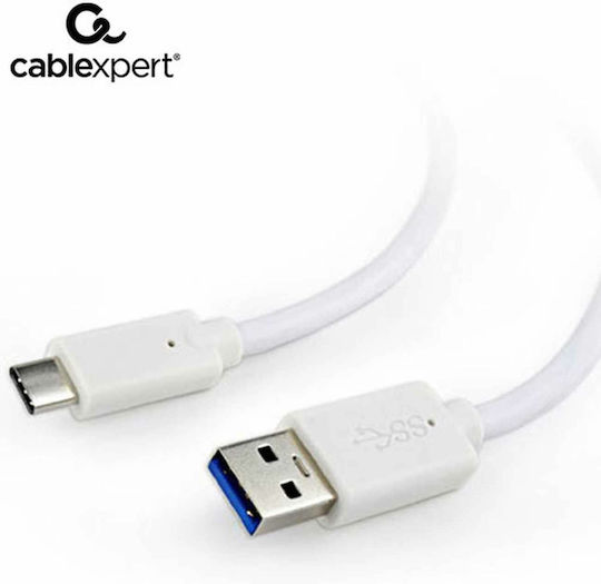 Cablexpert USB 3.0 Cable USB-C Male - USB-A 36W White 0.5m CCP-USB3-AMCM-W-0.5M