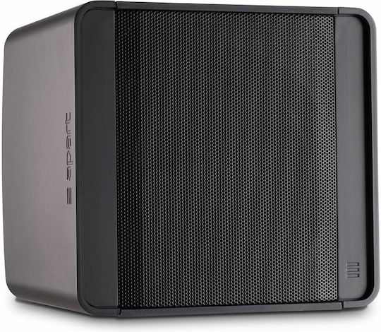 Apart Audio Passiv Wandlautsprecher 25W KUBO3 (Paar) in Schwarz Farbe